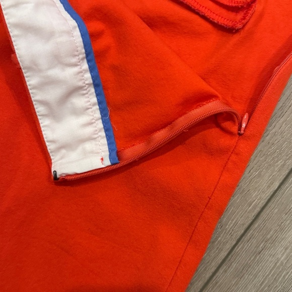 J. Crew City Fit Stretch Side Zip Ankle Bold Red Trousers/ Pants - Holiday - 6 - Picture 5 of 7